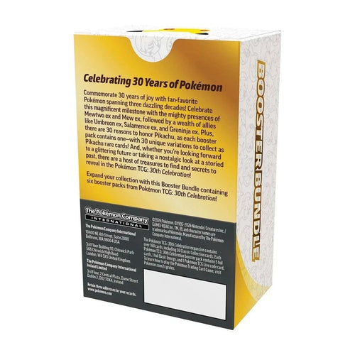 30th Celebration Booster Bundle (Preorder)