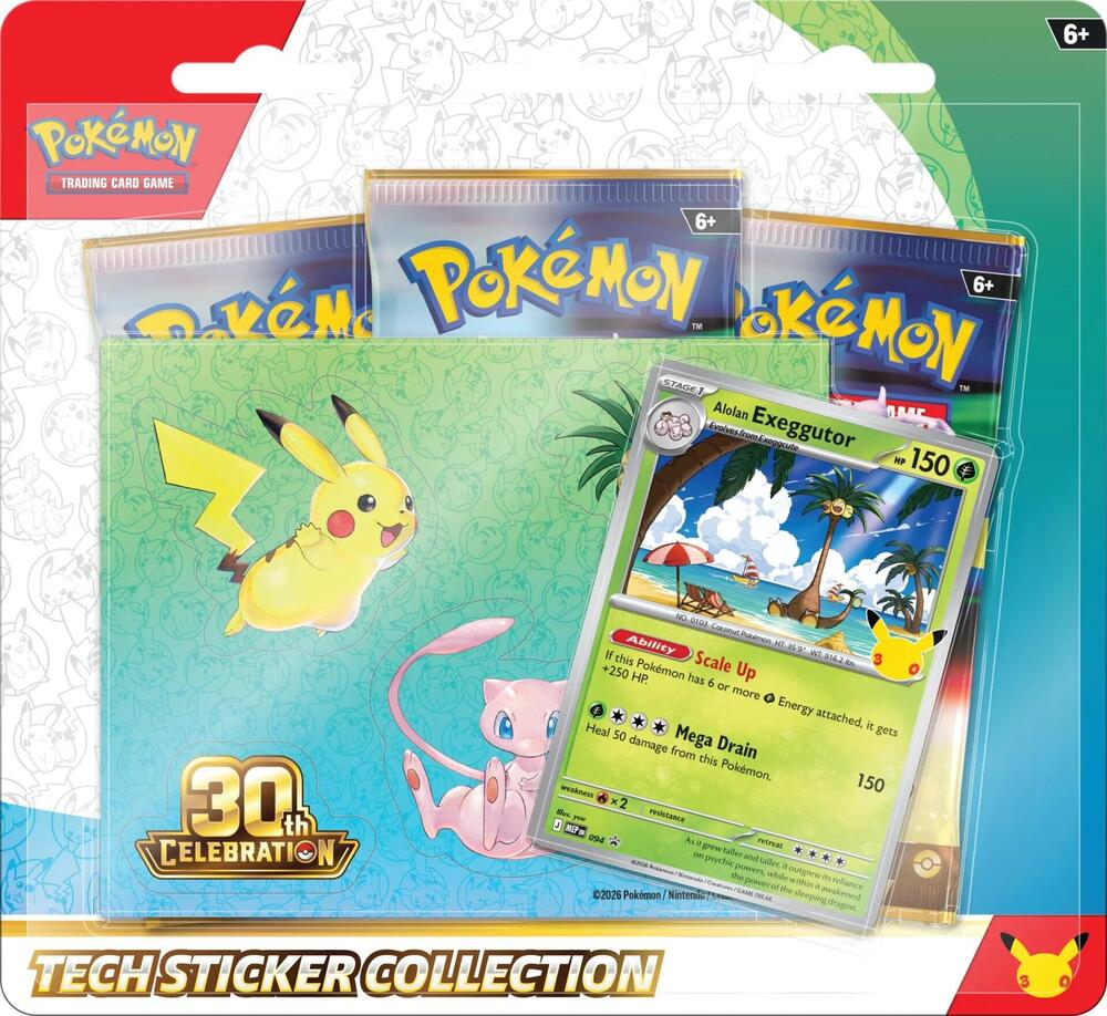 30th Celebration Tech Sticker Collection (Preorder)