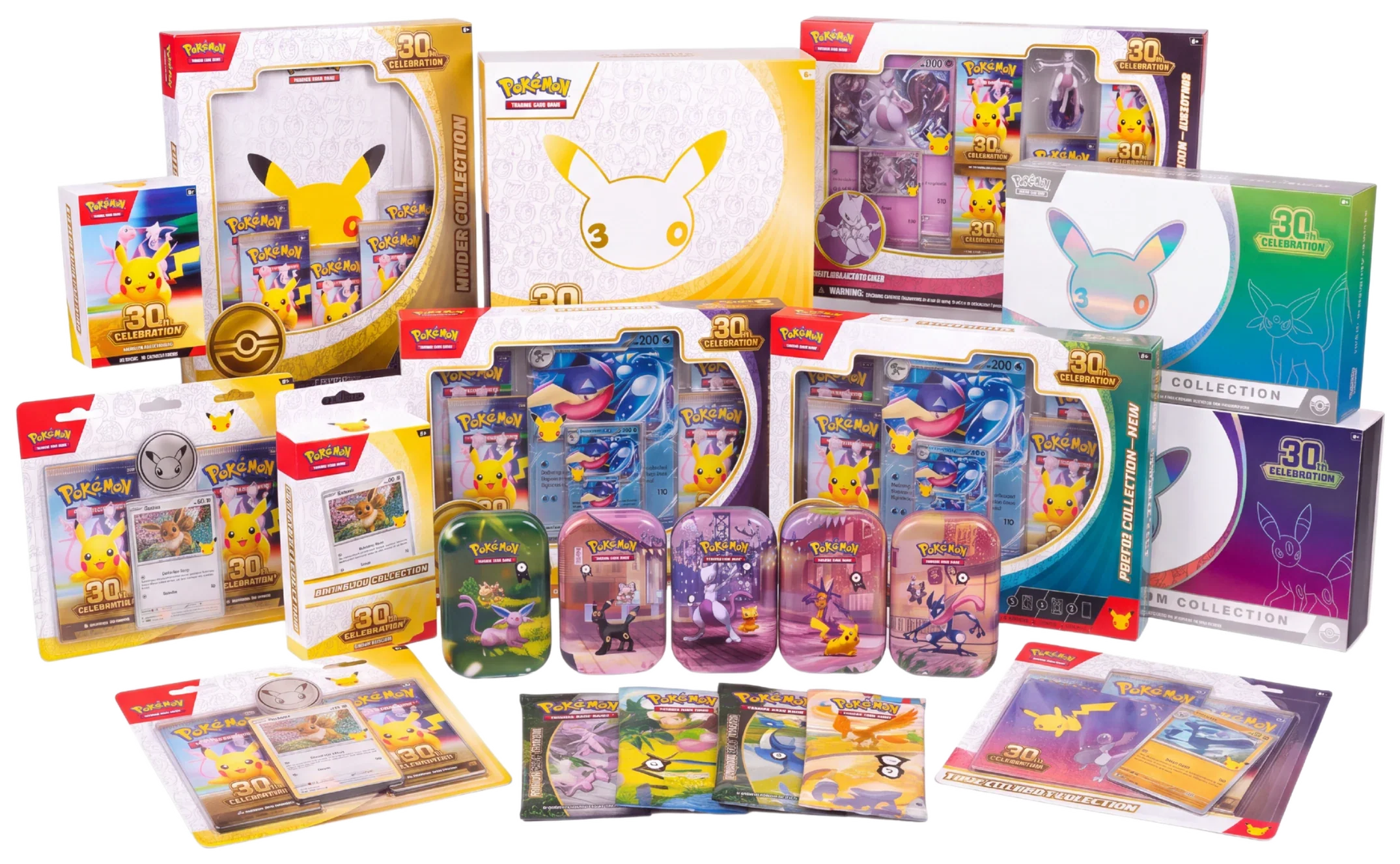 Pokémon TCG: 30th Celebration Complete Collection Bundle